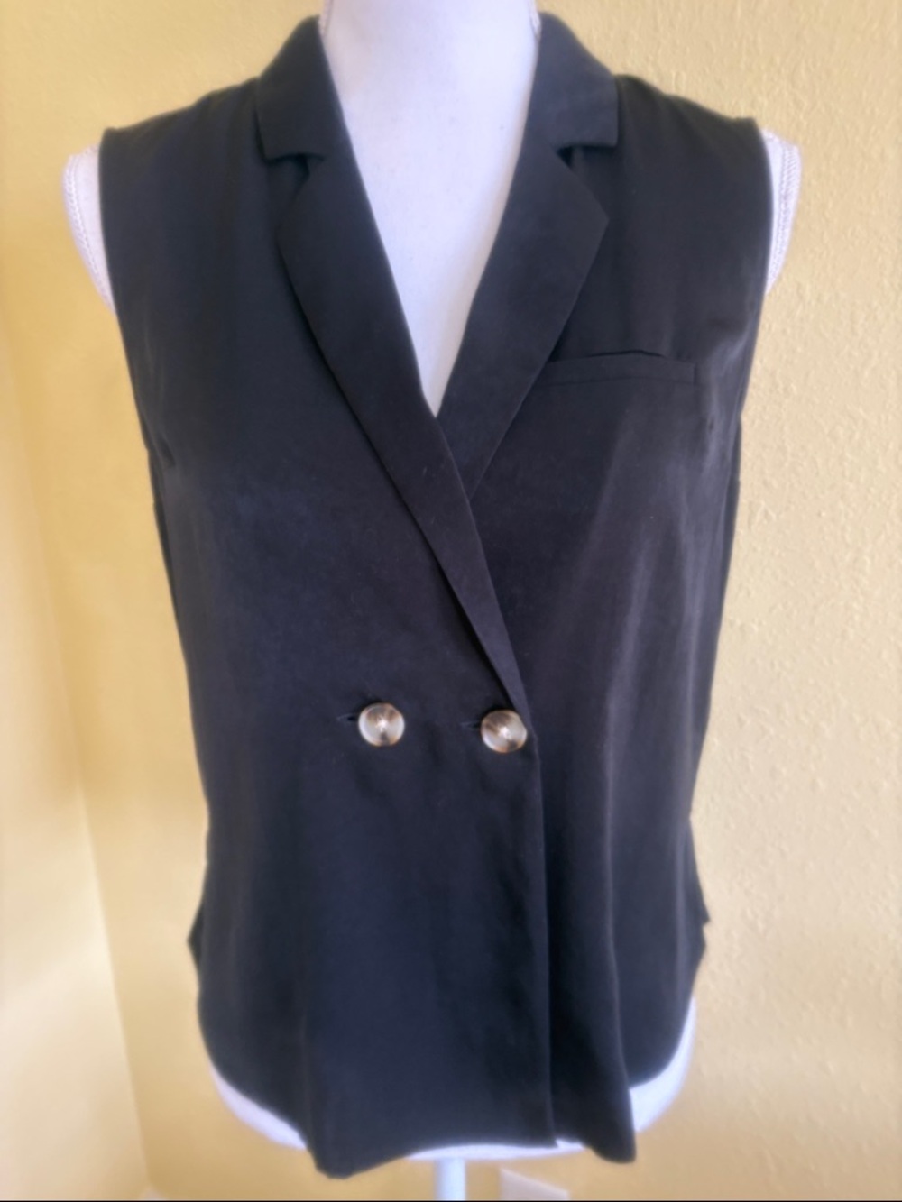 Express Black Women's Blazer Vest